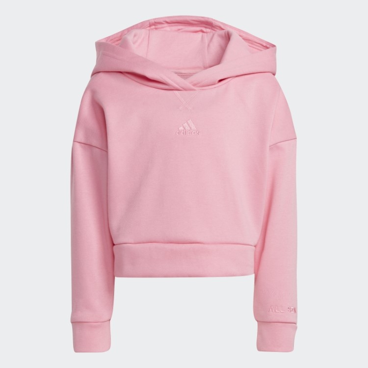 Fato De Treino De Lã Com Capuz Rosa Adidas