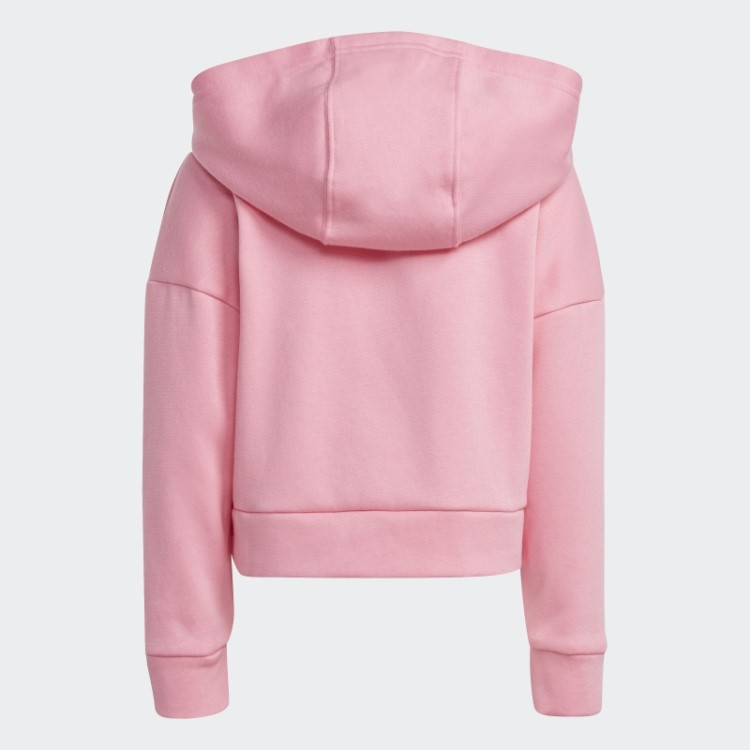 Fato De Treino De Lã Com Capuz Rosa Adidas