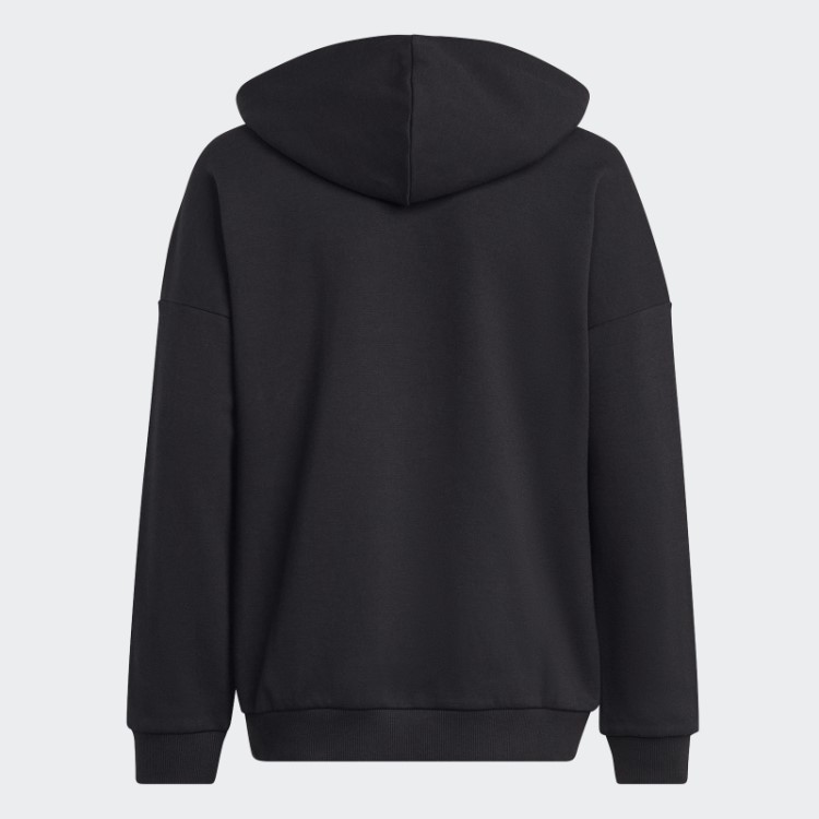 Moletom Com Capuz Com Logo Black Future Icons Adidas