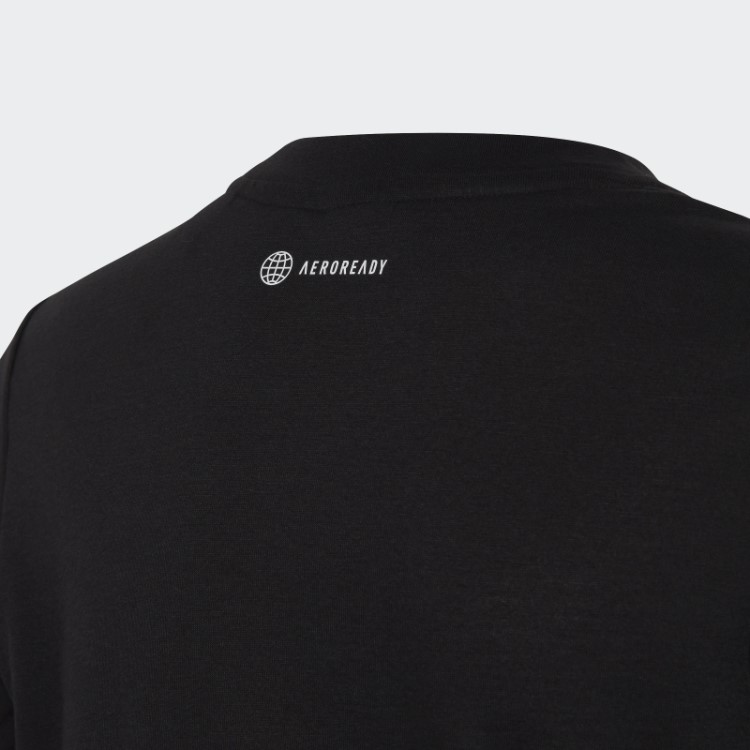 Camiseta Aeroready Graphic Adidas Preta