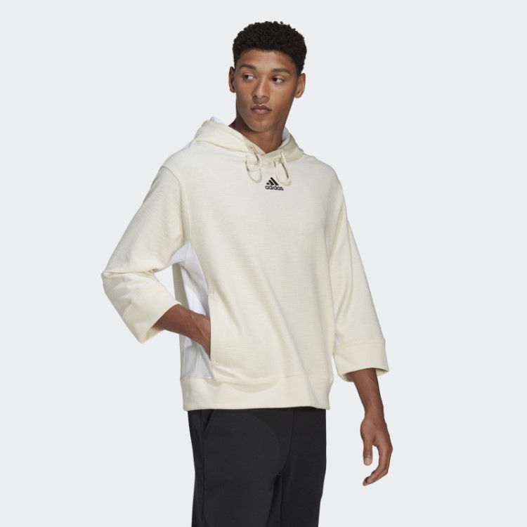 Moletom Com Capuz French Terry Invertido (gênero Neutro) Adidas Não Tingido