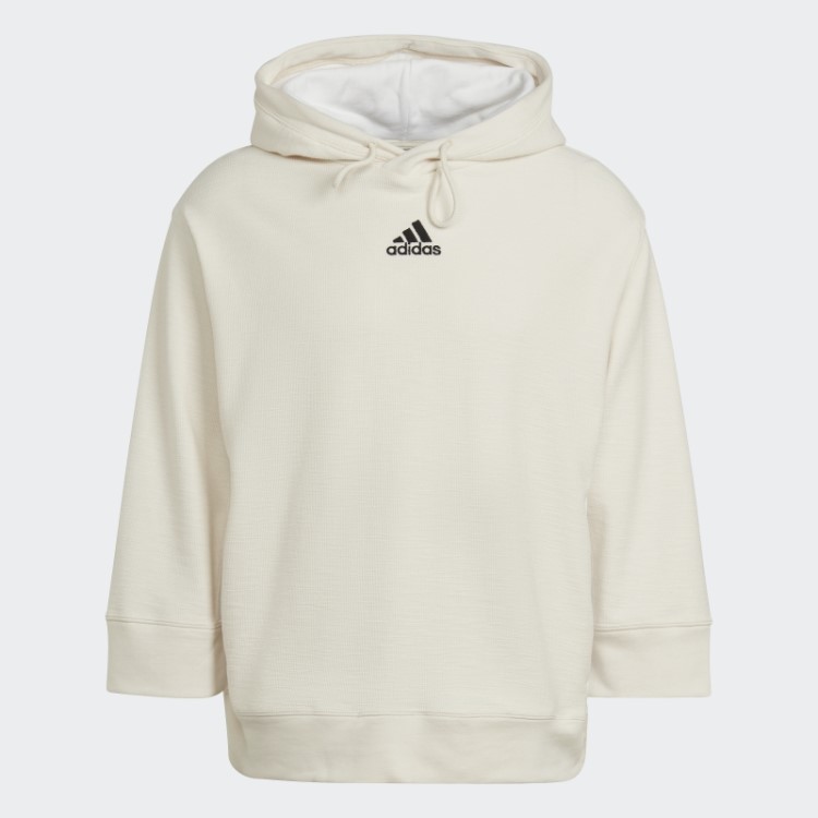 Moletom Com Capuz French Terry Invertido (gênero Neutro) Adidas Não Tingido