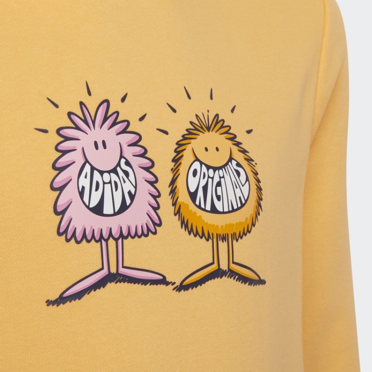 Moletom Com Capuz Adidas Originals X Kevin Lyons Hazy Orange Hot