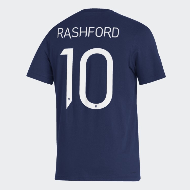 Camiseta Azul Marinho Adidas Manchester United