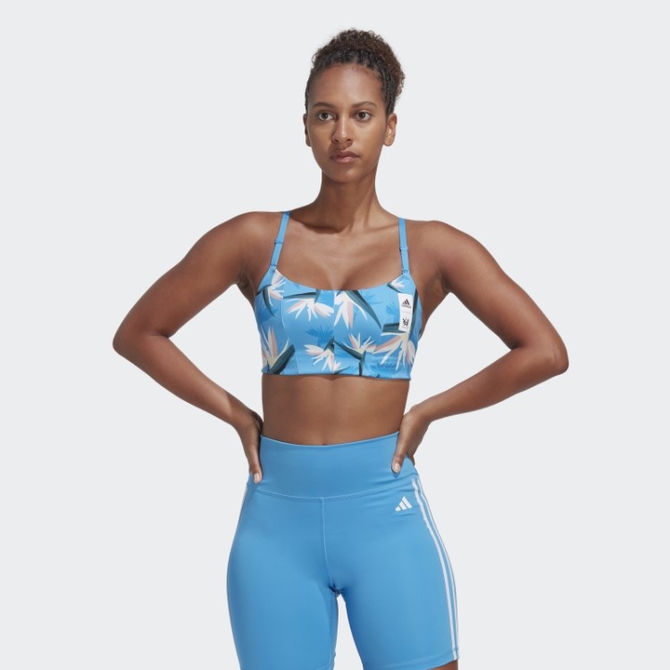 Sutiã Adidas Blue Thebe Magugu Studio Light-support