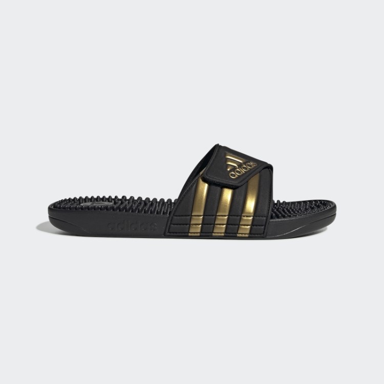 Adidas Adissage Slides Dourado Metálico