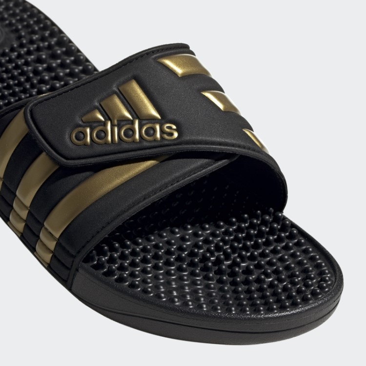 Adidas Adissage Slides Dourado Metálico