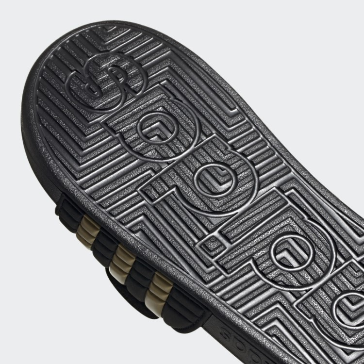 Adidas Adissage Slides Dourado Metálico