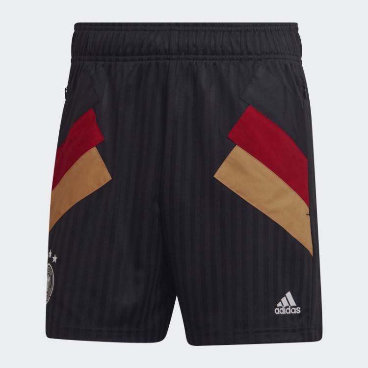 Bermuda Preta ícone Da Alemanha Adidas