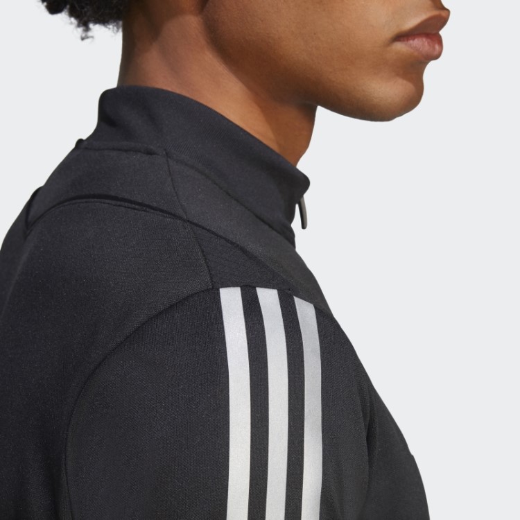 Jaqueta De Treinamento Reflexiva Tiro Adidas Preta