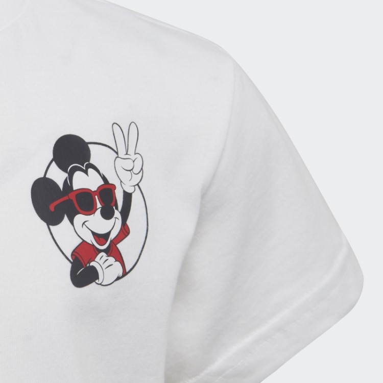 Camiseta Branca Adidas Disney Mickey And Friends