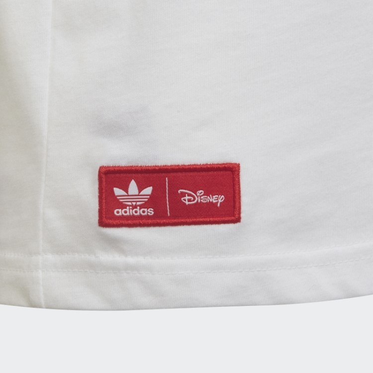 Camiseta Branca Adidas Disney Mickey And Friends