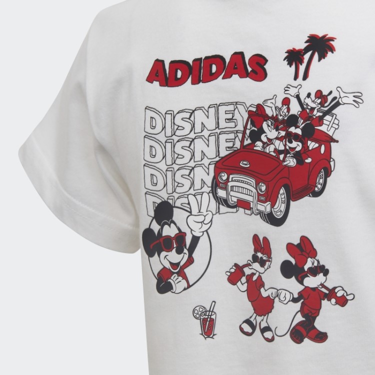 Camiseta Branca Adidas Disney Mickey And Friends