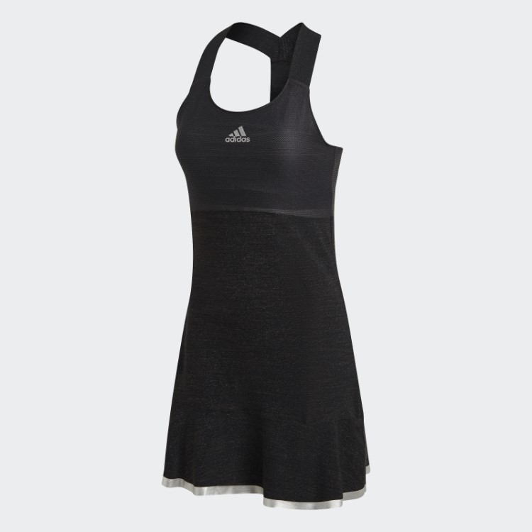 Glam On Tenis Vestido Y Adidas Preto