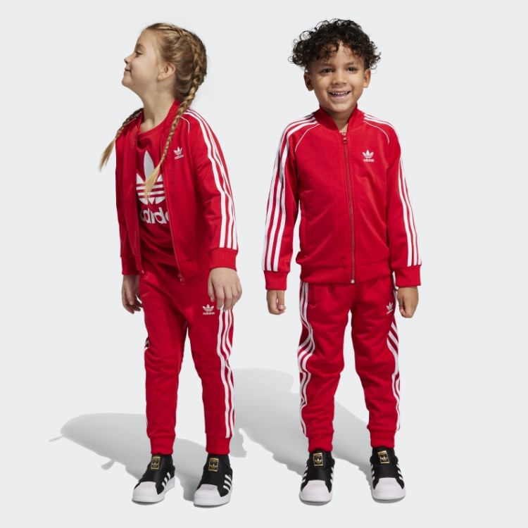 Fato De Treino Adicolor Scarlet Sst Adidas