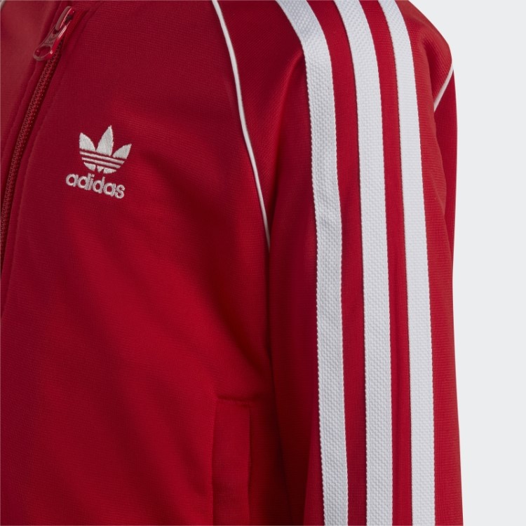 Fato De Treino Adicolor Sst Escarlate Adidas