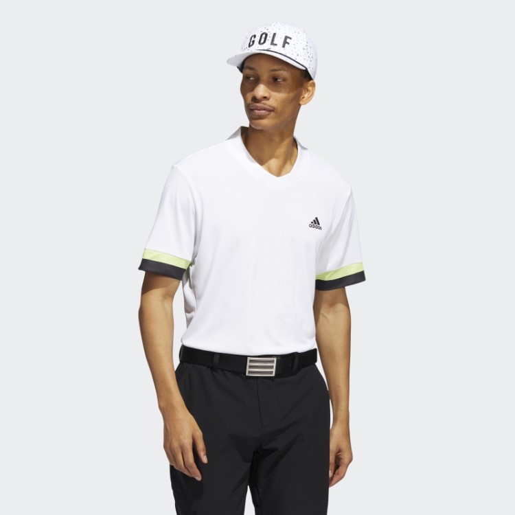 Camisa Pólo Heat.rdy Adidas Branca