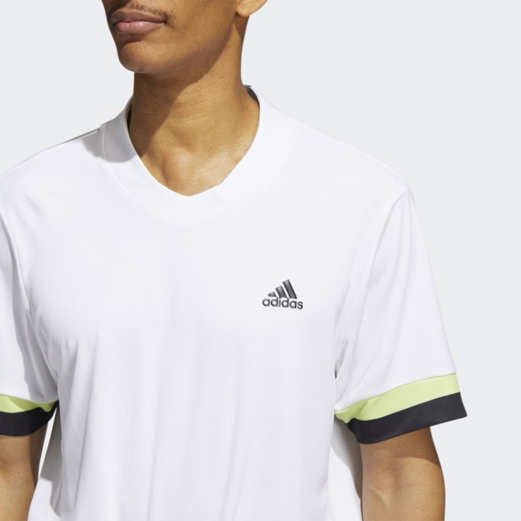 Camisa Pólo Heat.rdy Adidas Branca