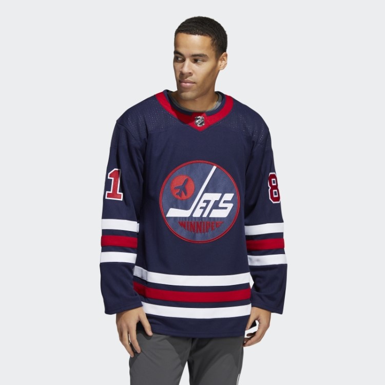 Adidas Jets Connor Terceira Camisa Autêntica Navy 09 Ccm-sld