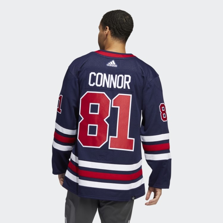 Adidas Jets Connor Terceira Camisa Autêntica Navy 09 Ccm-sld