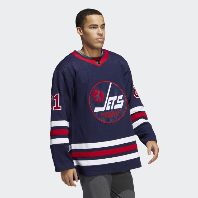 Adidas Jets Connor Terceira Camisa Autêntica Navy 09 Ccm-sld