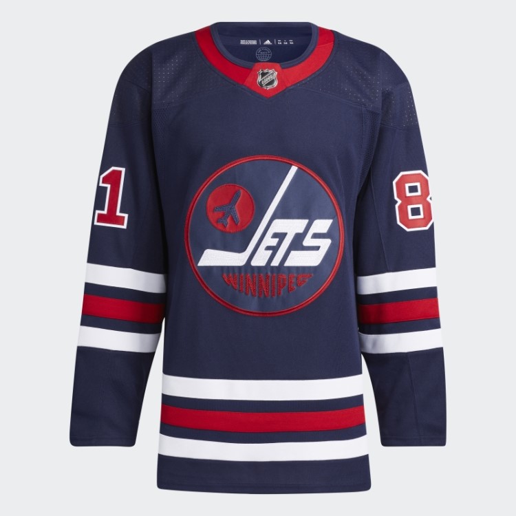 Adidas Jets Connor Terceira Camisa Autêntica Navy 09 Ccm-sld