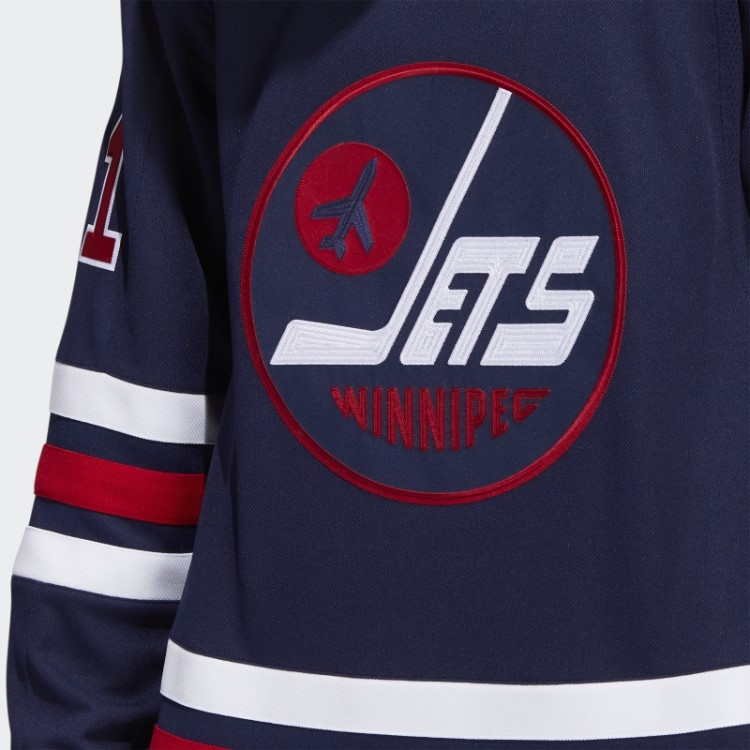 Adidas Jets Connor Terceira Camisa Autêntica Navy 09 Ccm-sld