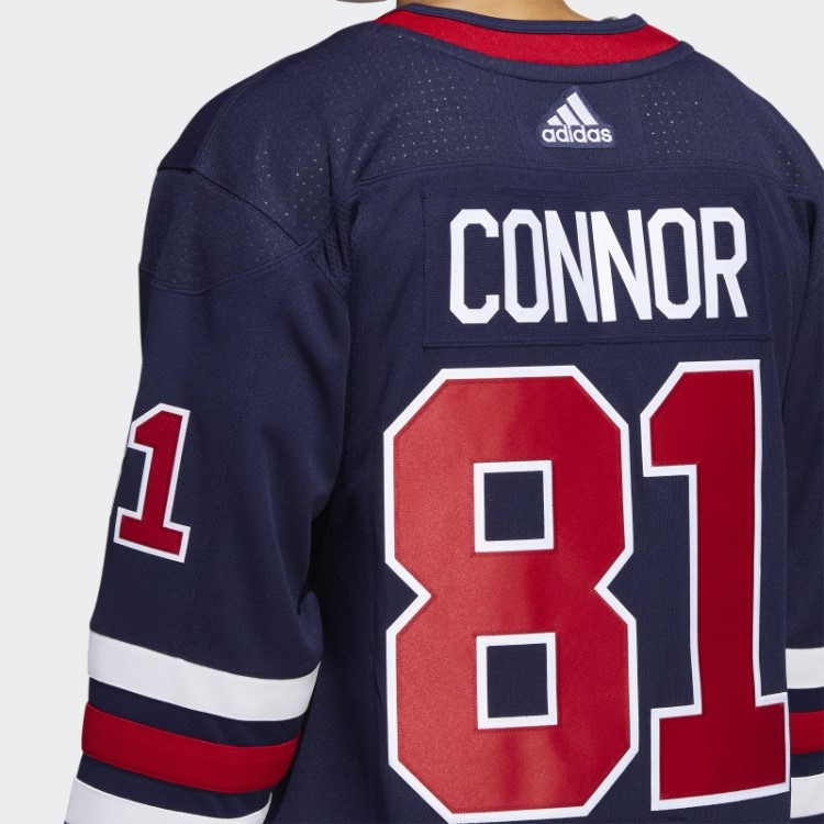 Adidas Jets Connor Terceira Camisa Autêntica Navy 09 Ccm-sld