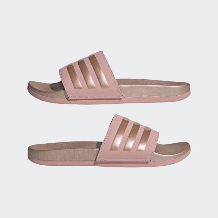 Chinelos De Conforto Adilette Adidas Malva