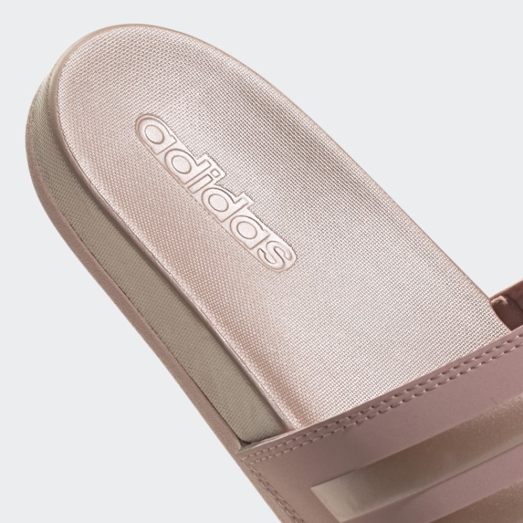 Chinelos De Conforto Adilette Adidas Malva