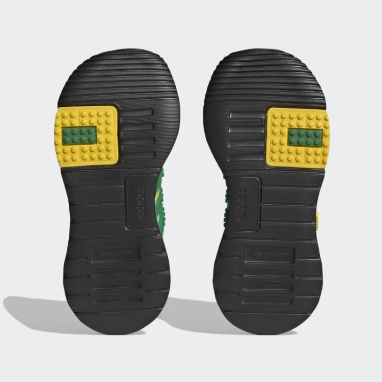 Adidas X Lego Racer Tr21 Cadarço Elástico E Sapatos Top Strap Verde