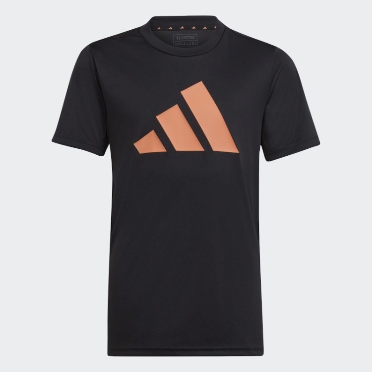 Camiseta Preta Train Essentials Aeroready Logo Regular Fit Adidas