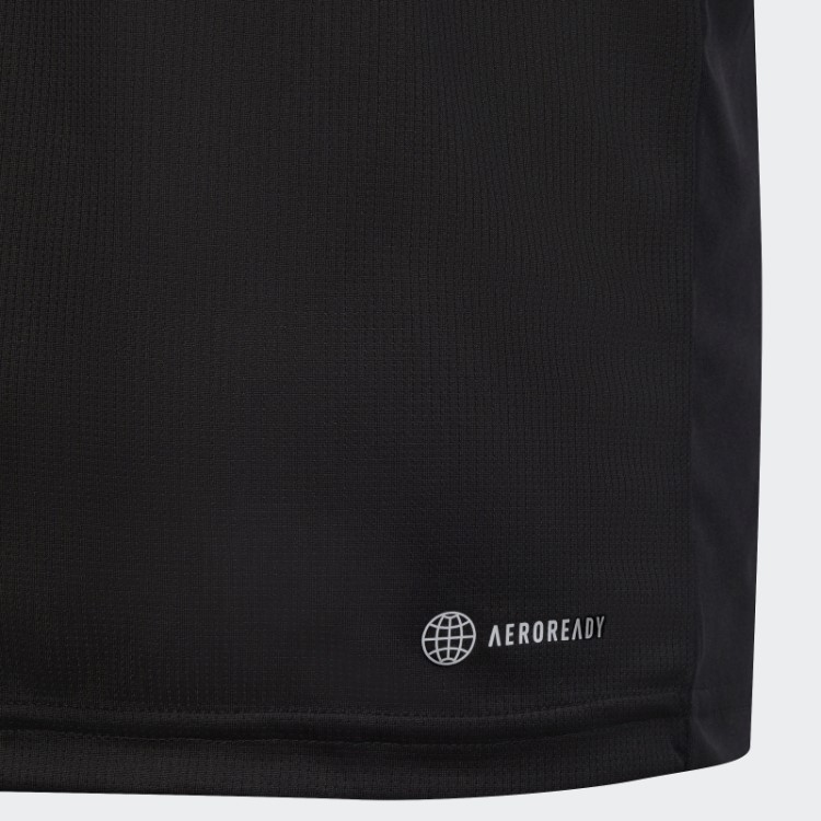 Camiseta Preta Train Essentials Aeroready Logo Regular Fit Adidas