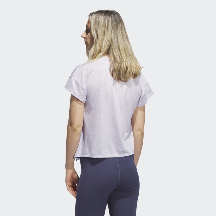 Camiseta De Treino Hiit Aeroready Quickburn Adidas Silver Dawn