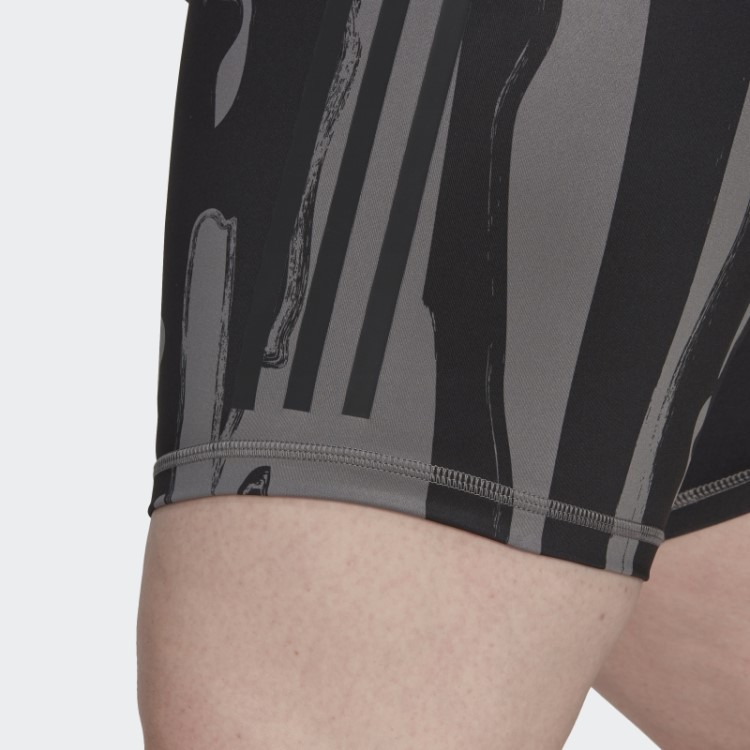 Bermuda Biker Thebe Magugu (tamanho Grande) Adidas Cinza