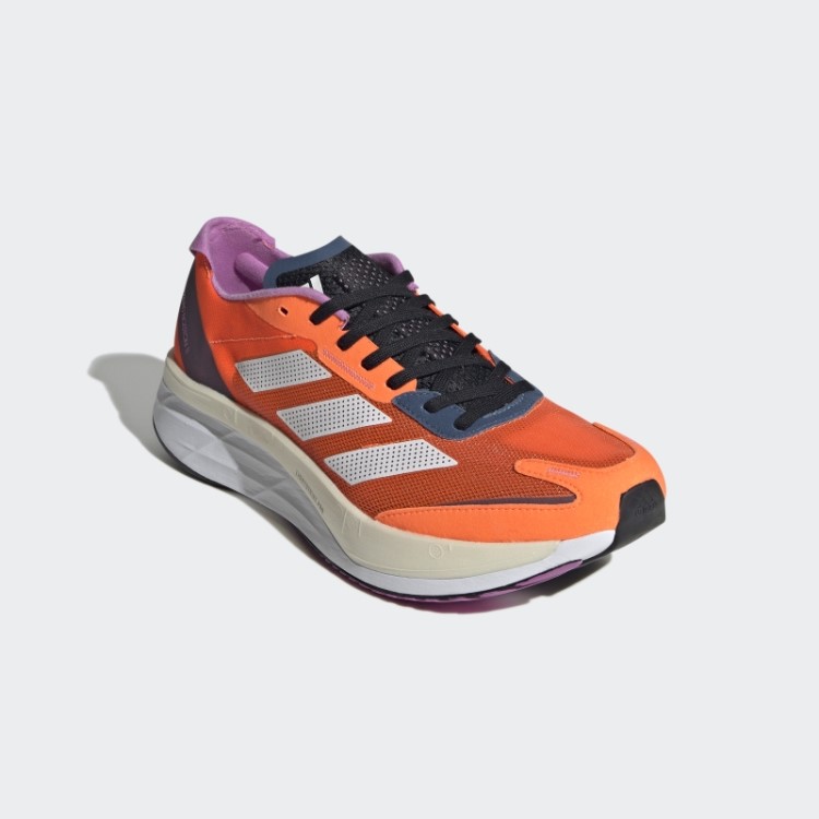 Tênis Laranja Adizero Boston 11 Adidas