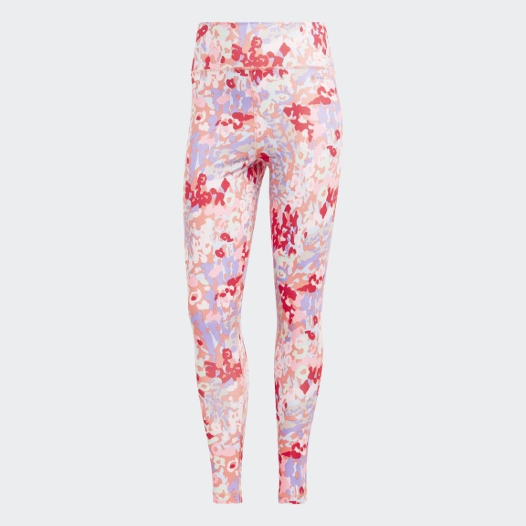 Leggings 7/8 Estampadas Train Essentials Escarlate Adidas