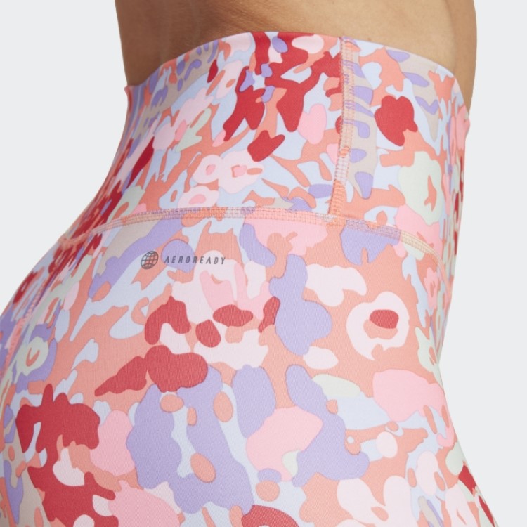 Leggings 7/8 Estampadas Train Essentials Escarlate Adidas
