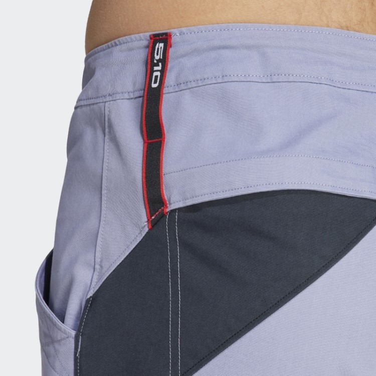 Calça De Escalada Adidas Five Ten Felsblock Prata Violeta