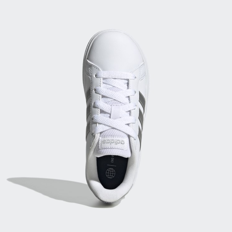 Sapatos Adidas Grand Court 2.0 Moda Prata