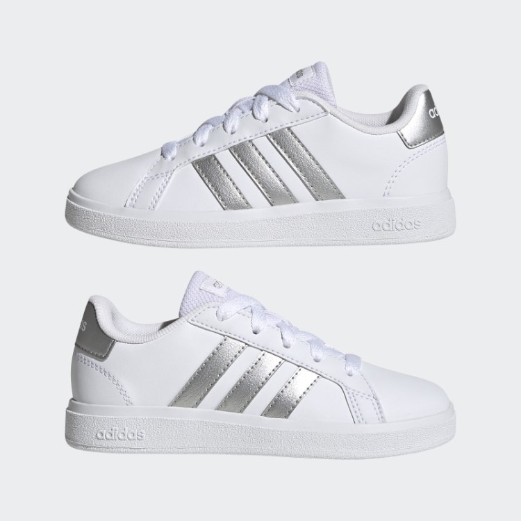Sapatos Adidas Grand Court 2.0 Moda Prata