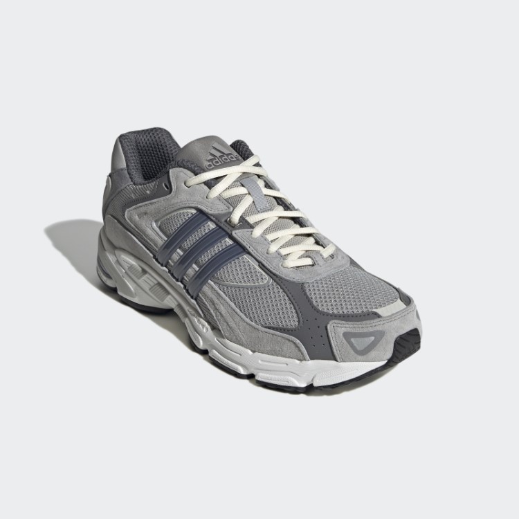Sapatos Cl De Resposta Cinza Metálico Adidas