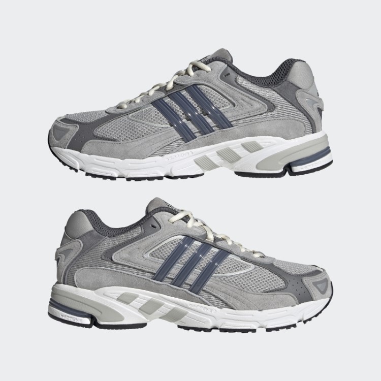 Sapatos Cl De Resposta Cinza Metálico Adidas