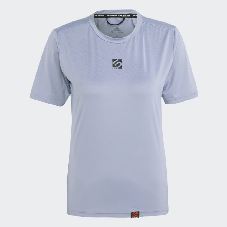 Camiseta Prata Violeta Five Ten Bike Trailx Adidas