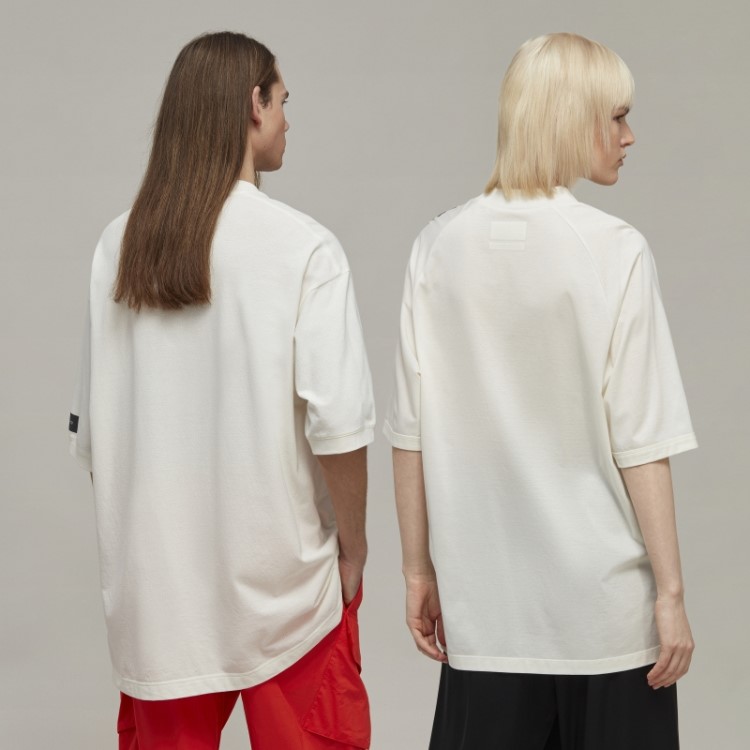 Camiseta Com Bolso Em Crepe Adidas Y-3