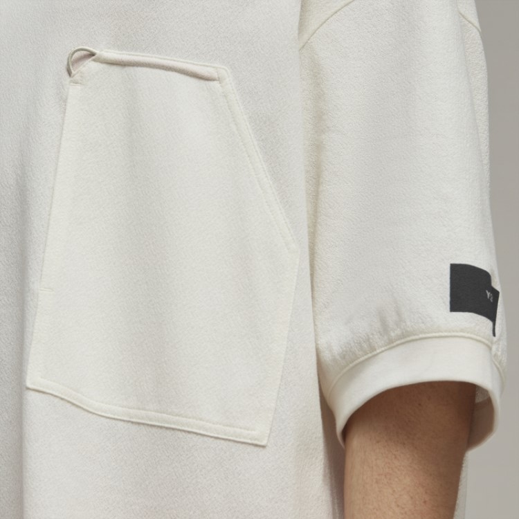Camiseta Com Bolso Em Crepe Adidas Y-3