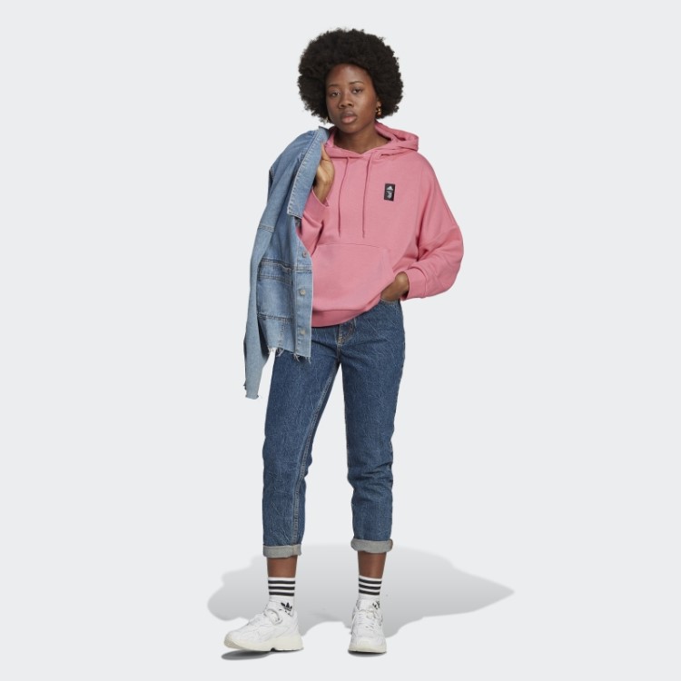 Moletom Rosa Juventus Adidas