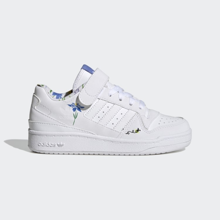 Sapato Baixo Verde Adidas Forum