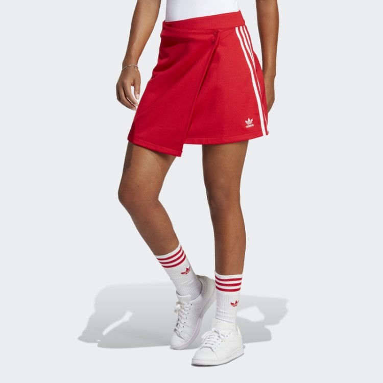 Adidas Scarlet Adicolor Classics Saia Curta Envolvente Com As 3 Riscas