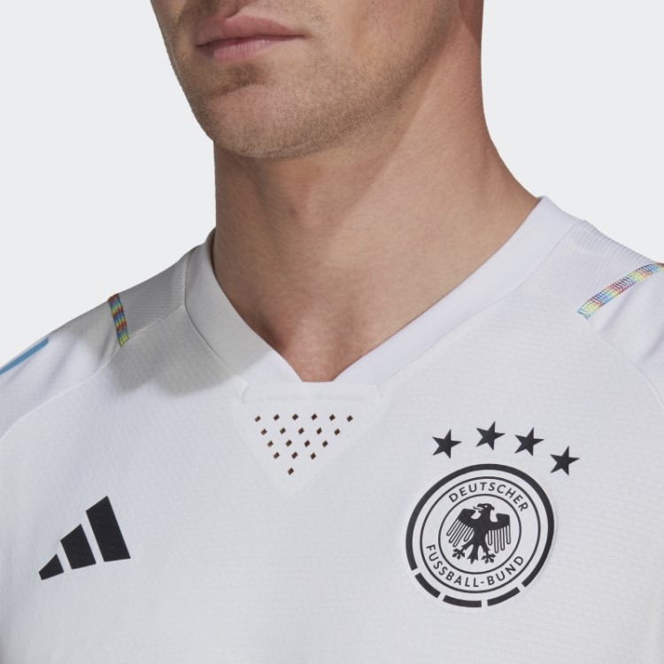 Adidas Alemanha Tiro 23 Game Day Pré-jogo Camisa Branca